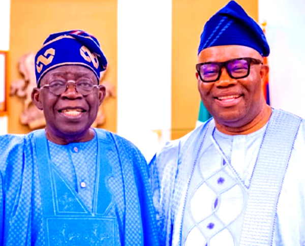 ‘I’ll send you to scatter the other side’ – Tinubu tells Akpabio