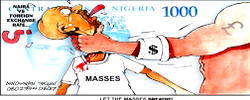 Cartoon: ‘Sorry, it’s paper, not money; now let me breathe’