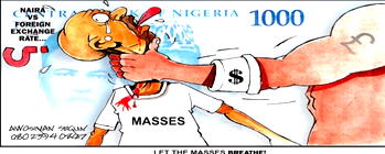 Cartoon: ‘Sorry, it’s paper, not money; now let me breathe’