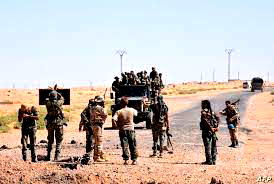 Islamic State group kills nine Syrian soldiers