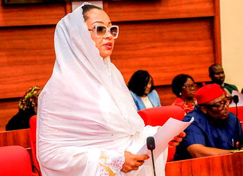 Senator Natasha Akpoti-Uduaghan accuses senate leadership of plot to suspend her