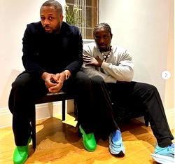 VeryDarkMan links up with Tunde Ednut in London [Video]