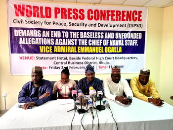 Oil theft: CSPSD backs Naval Chief Ogalla on seizure of vessels