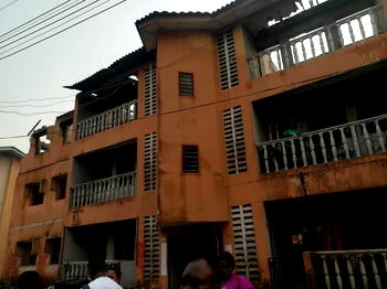 Inferno: LASEMA seals burnt Iponri Estate indefinitely