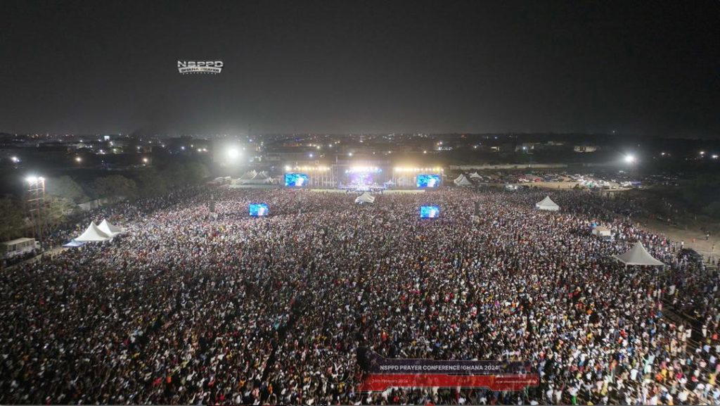 Pastor Jerry Eze’s Ghana NSPPD draws thousands for divine encounters