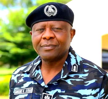 Patrolling Lagos at night: CP Adegoke on the march