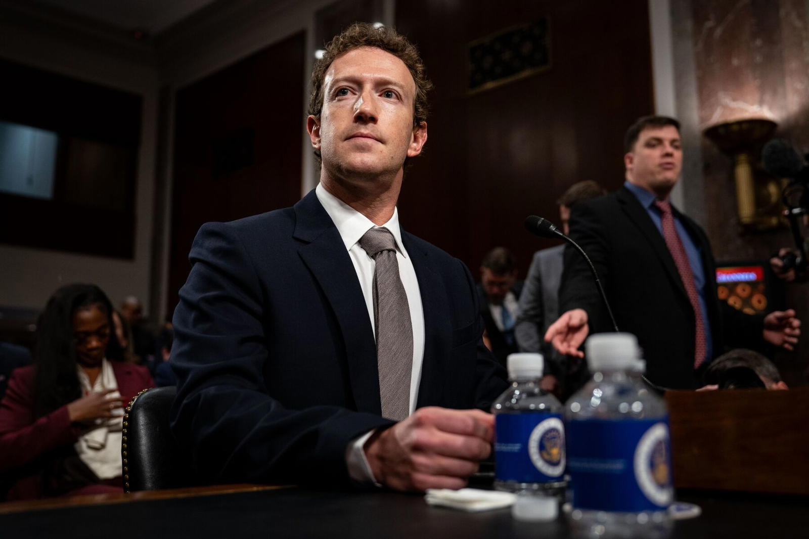 Zuckerberg forced to apologise to US parents over online sexual exploitation 