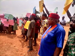 Obeagu, Enugu community protests forceful land acquisition by private investor