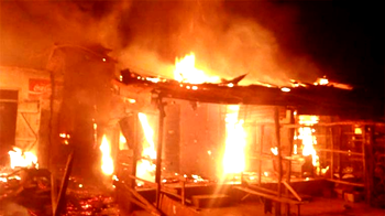 24 shops razed in Sango market fire — Fire Service GM