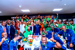 AFCON 2023: Shettima restates FG’s commitment to reward Super Eagles
