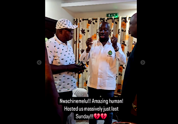 Obi Cubana mourns billionaire, Osondu Nwoye who slumped, died watching Nigeria, S’Africa match