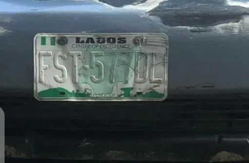 'Driving without visible number plates' - Lagos warns on vehicles