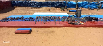 Photos: Military busts gun factory in Plateau, recovers arms