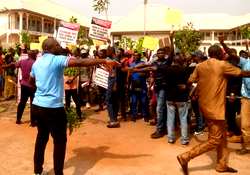 Benue: Otukpo varsity host community protest over neglect by management