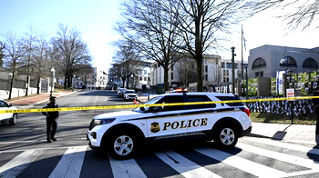 US airman sets himself on fire outside Israeli embassy in Washington