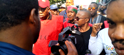 Photos: Ongoing protest about hunger, minimum wage – NLC
