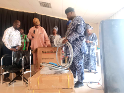 Diaspora group donates 71 wheelchairs to hospitals, schools in Osun