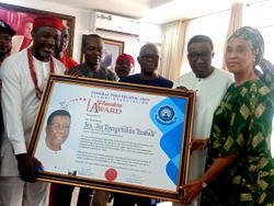 Alumni rewards Nwobodo for founding Oko Poly