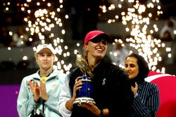 Swiatek beats Rybakina to clinch third straight Qatar crown