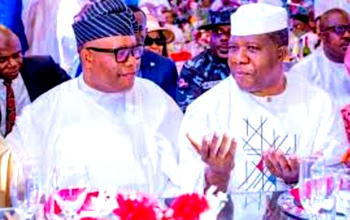 Some senators plotting to remove you as Senate President, Bamidele tells Akpabio