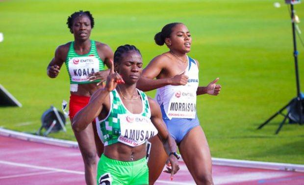 Breaking: Tobi Amusan wins 100m hurdles gold at African Games