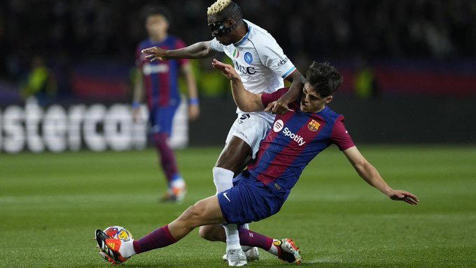 Barcelona teenager Cubarsi reveals how he stopped Africa’s best player Osimhen