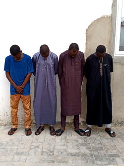 EFCC arrests four suspected fraudsters in Maiduguri