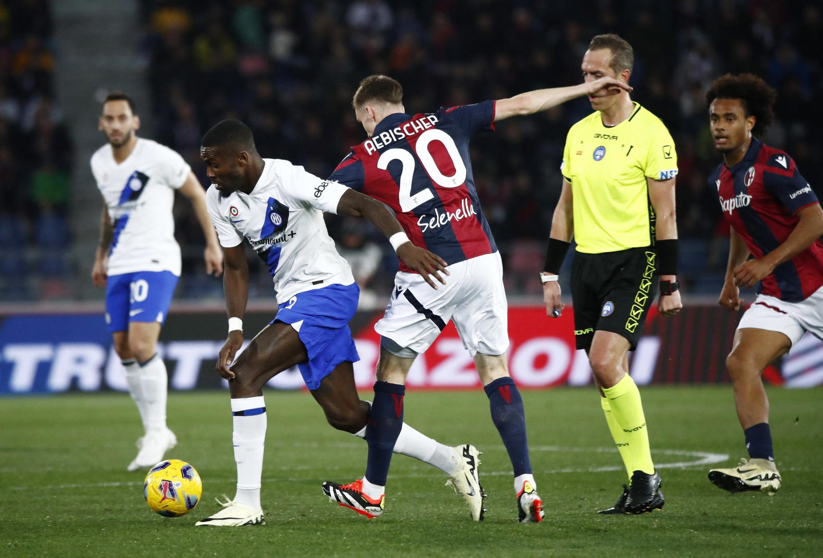 Inter Continue Scudetto March At Battling Bologna - Vanguard News