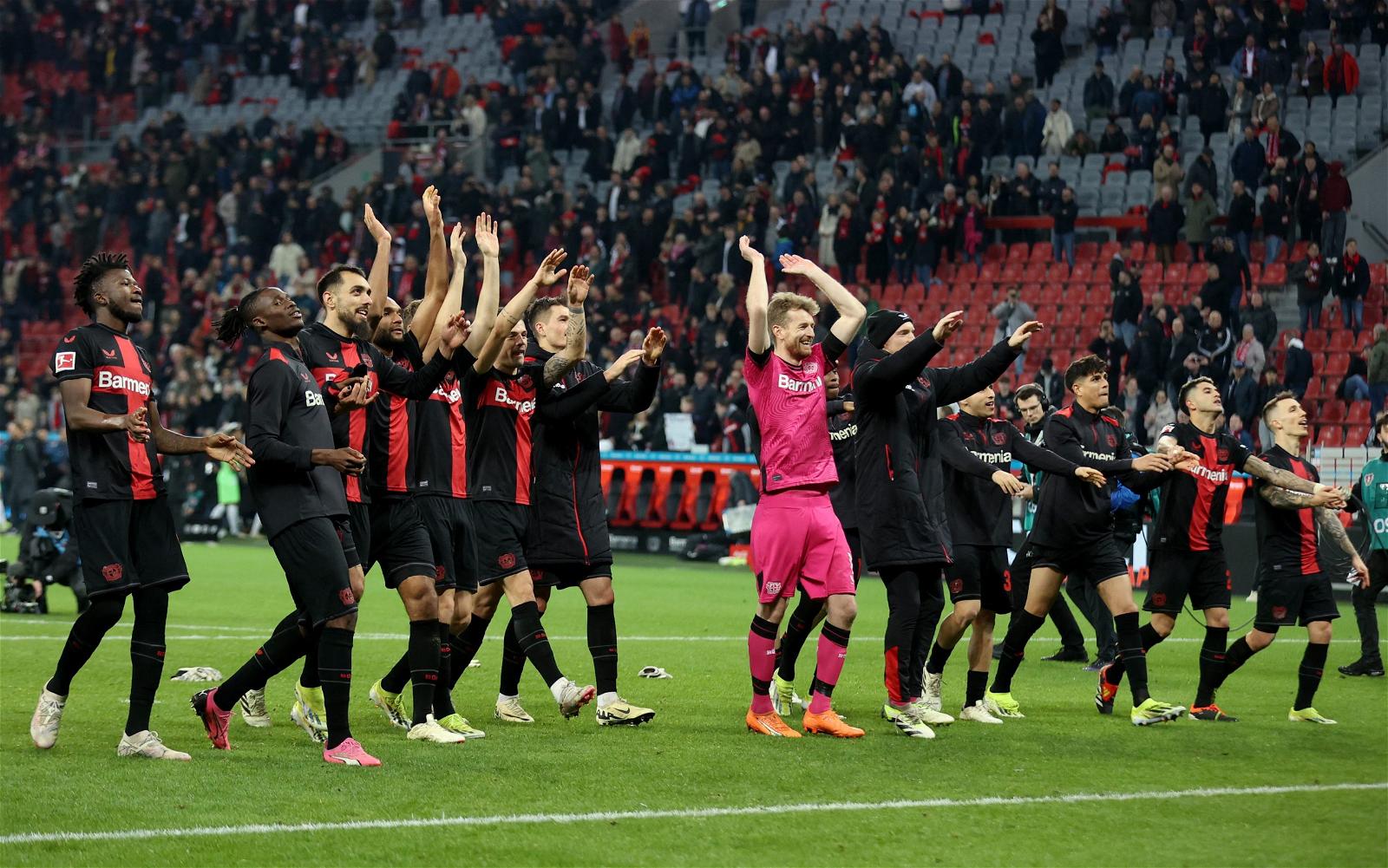 Bayer Leverkusen defeat Wolfsburg to stay on course for Bundesliga title