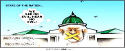 Cartoon: Who said ‘Rubber stamp?’