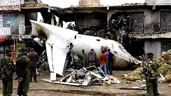 Two people die as planes collide mid-air in Kenya