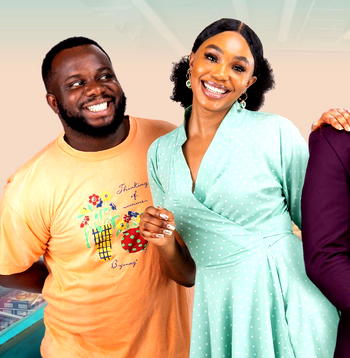 Sharon Ooja, Oga Sabinus light up Showmax in “Dead Serious”