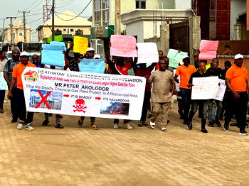 Residents cry out over citing of gas plant in Lagos estate