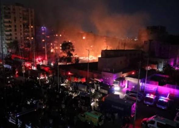 Inferno destroys prestigious Arab film studio in Egypt