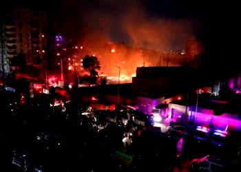 Inferno destroys prestigious Arab film studio in Egypt