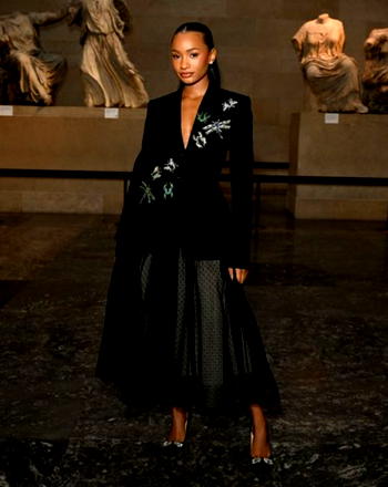 Temi Otedola sparkles at London, Milan and Paris Fashion Weeks