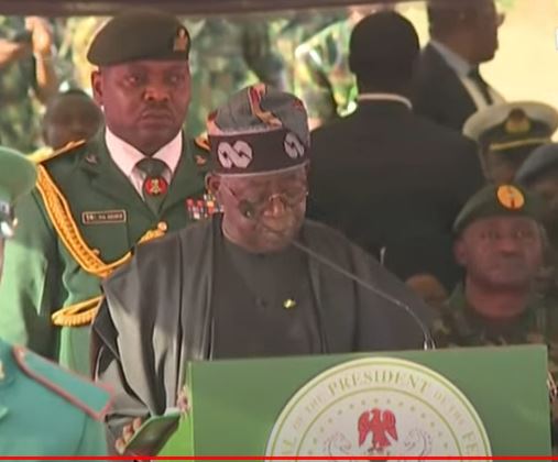 Tinubu confers national honour to slain soldiers, gives scholarship to their children