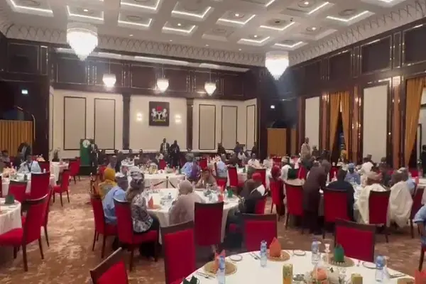 Just in: Tinubu breaks fast with service chiefs, others