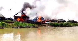 Delta killings: Troops occupy Okuama, raze more buildings