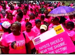 Suspended Abortion Guidelines: Protesters storm Lagos streets as WARDC kicks off Pink Movement