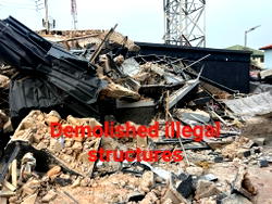 Citing multiple illegalities, Enugu Agency demolishes illegal structure at Highbrow Lounge