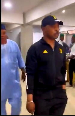 Reactions as MC Oluomo presents vehicles to Nigerian Police force [Video]