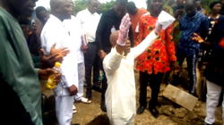PFN lays foundation for LG secretariat in Bomadi