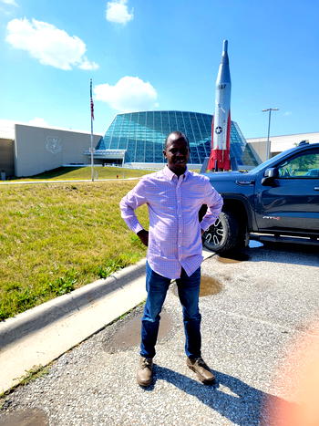 Taoreed Lawal’s research highlighted in WVU commencement speech