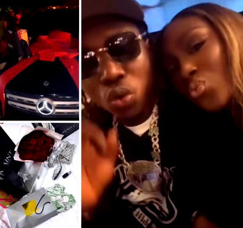 Zlatan Ibile surprises baby mama, Davita with new Benz on birthday [Video]