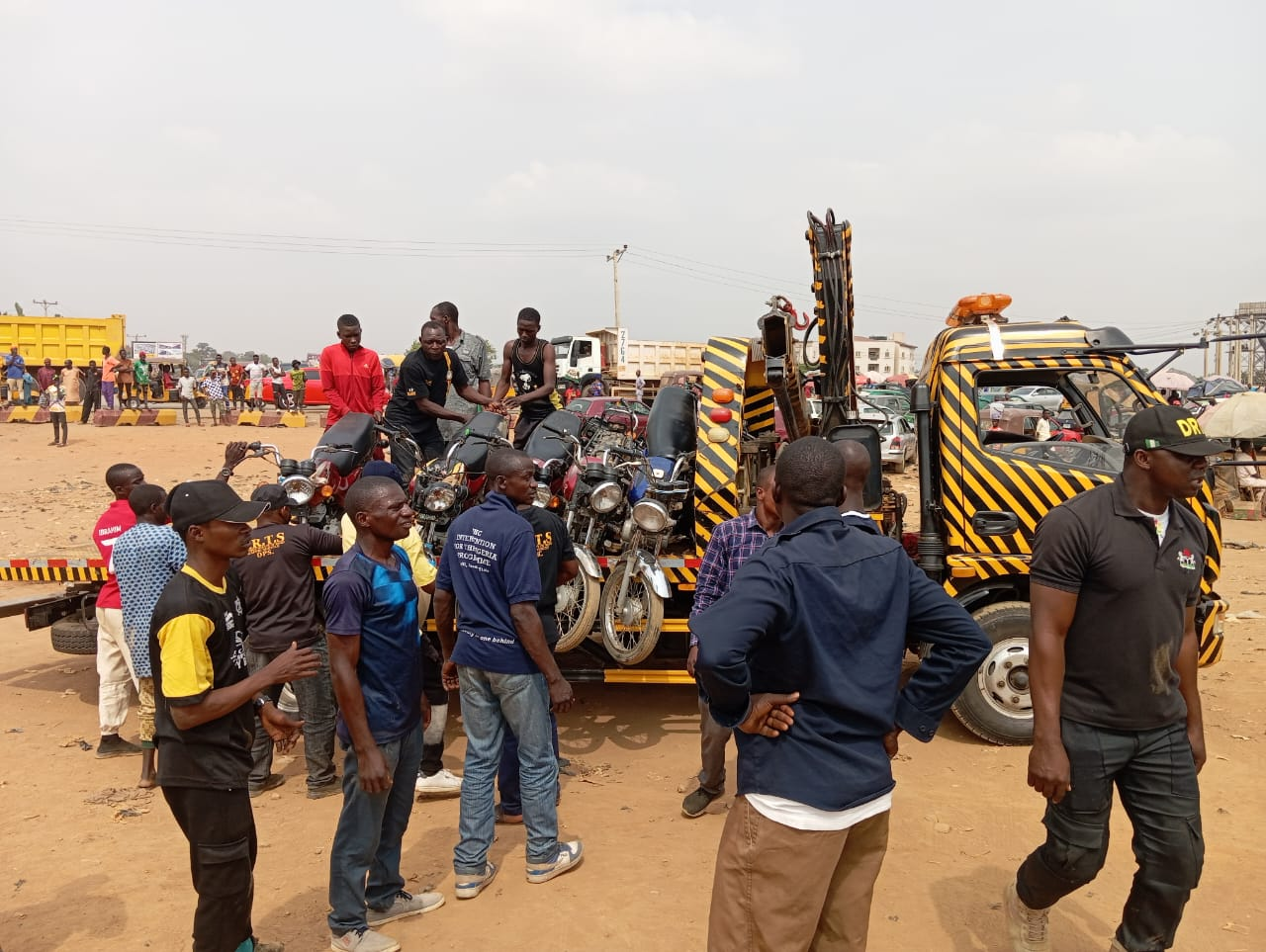 [Photos] Insecurity: FCTA clamps down on ‘Okada’ riders