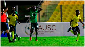 African Games: Uganda stuns Flying Eagles 2-1 in football opener