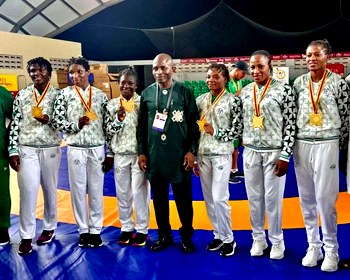 African Games: Nigerian wrestlers sweep gold in Ghana