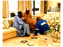 Tinubu meets Babangida behind closed-doors in Minna