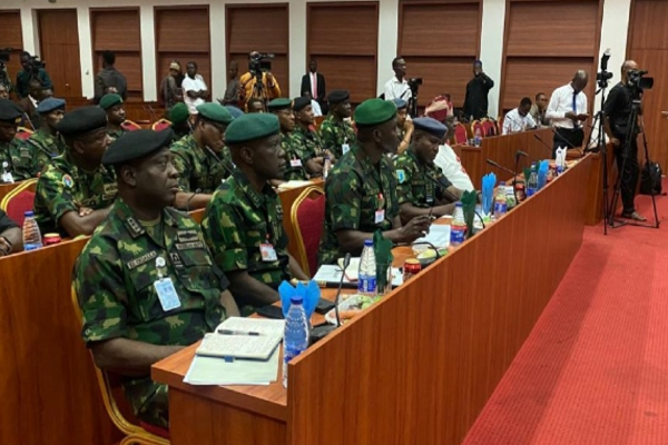 Breaking: Service Chiefs in closed-door meeting senators over Delta killings